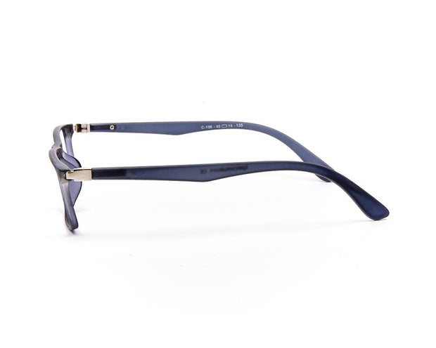 Specsmakers - Unisex Rectangle Full Frame - Grey Matt Grey - COC106 - (LENSES INCLUDED)*