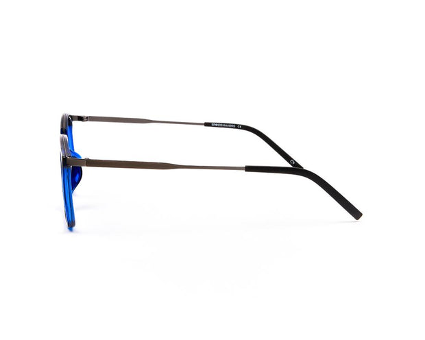 SHELL  - FULL FRAME - BLUE SHINE - SQUARE - AML8185 - (Lenses Included)*