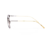 Oval Crystal Grey WITH SILVER Shell Frame SS10515 - (LENSES INCLUDED)*