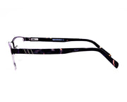 Square Black Shine WITH Tortise Half Frame ANE1048 - Specsmakers