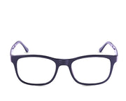 Rectangle Black Shine WITH BLACK Clipon AMH8205 - Specsmakers