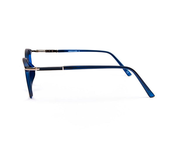SHELL  - FULL FRAME - BLUE MATT - SQUARE - AML11709 - (Lenses Included)*