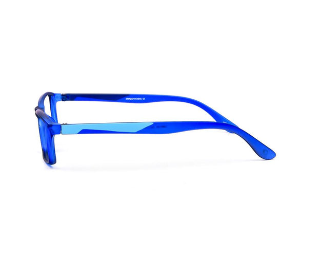 SHELL  - FULL FRAME - UNISEX - BLUE MATT - BLUE - RECTANGLE - (Lenses Included)*