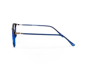 Specsmakers - Unisex Square Full Frame - Blue Matt Blue - AML8182 - (LENSES INCLUDED)*