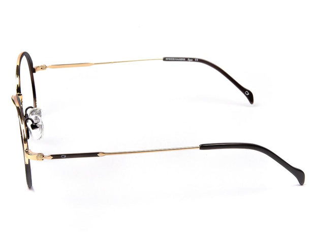 Specsmakers - Unisex Oval Full Frame - Red Matt Gold - AMO2419 - (LENSES INCLUDED)*