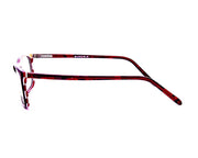 Square Red WITH DARK Red Shine Full Frame BH316 - Specsmakers