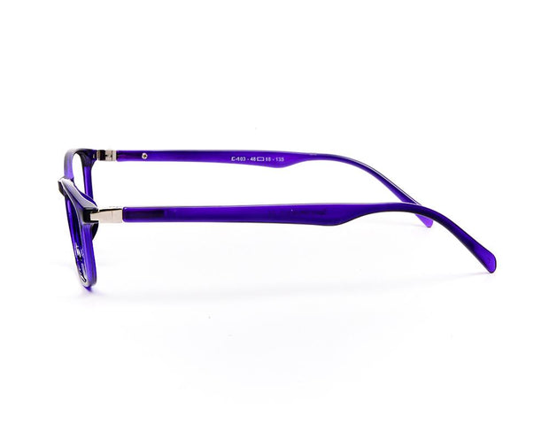 Specsmakers - Unisex Square Full Frame - Purple Shine Purple - COC103 - (LENSES INCLUDED)*