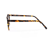 SHELL HAPSTER - FULL FRAME - BROWN SHINE - ROUND - CO7181 - (Lenses Included)*