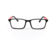 Peepstar - KIDS Square Full Frame - Black Matt Red - AMLT14002 - (LENSES INCLUDED)*