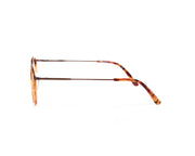 Round Brown Tortise WITH Brown Shell Frame SS10432 - (LENSES INCLUDED)*