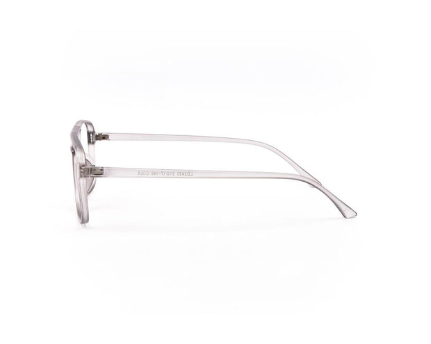 SHELL FRAME - FULL FRAME - GREY MATT - TUK2430 - SQUARE - 51 - Lenses Included