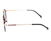 Specsmakers - Unisex Square Full Frame - Red Matt Gold - AMO2420 - (LENSES INCLUDED)*