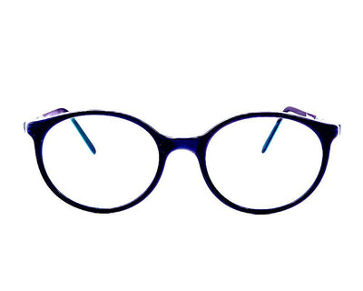 Round Blue WITH DARK Blue Full Frame BH314 - Specsmakers