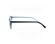 SHELL FRAME - FULL FRAME - BLACK SHINE - TUK2416 - SQUARE - 51 - Lenses Included
