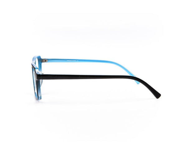 SHELL FRAME - FULL FRAME - BLACK SHINE - TUK2416 - SQUARE - 51 - Lenses Included