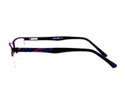 Rectangle Brown WITH Grey Half Frame AND6605N - Specsmakers