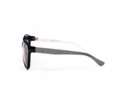 SUNGLASS - FULL FRAME - BLACK SHINE - MUA6084 - CATEYE - 54