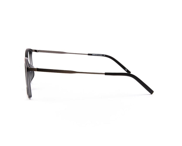 SHELL  - FULL FRAME - GREY MATT - SQUARE - AML8185 - (Lenses Included)*