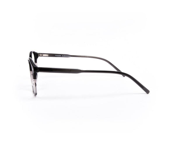 Round Black Duo WITH BLACK Happster Frame AMK35022 - (LENSES INCLUDED)*