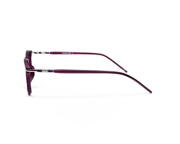 SHELL  - FULL FRAME - PURPLE MATT - RECTANGLE - AML11711 - (Lenses Included)*