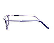 Square Grey WITH Dark Blue Shine Full Frame BH316 - Specsmakers