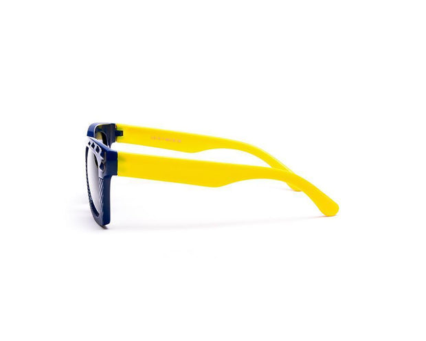 Square Blue Shine WITH YELLOW SUNGLASS KIDS AMK8118
