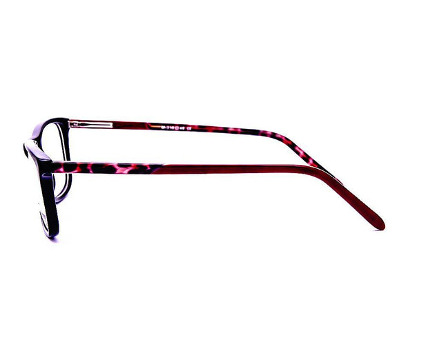 Square Red WITH Black Shine Full Frame BH316 - Specsmakers