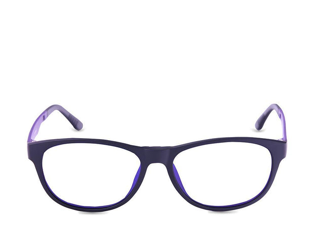 Cateye Purple Matt WITH Purple Clipon AMH8209 - Specsmakers