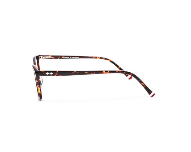 Rectangle Brown Tortise WITH Tortise Happster Frame AMK55016 - (LENSES INCLUDED)*