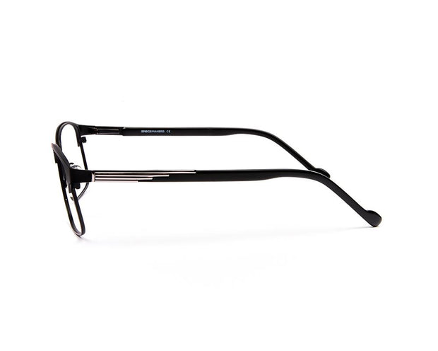 METAL  - FULL FRAME - BLACK MATT - SQUARE - ANF30582 - (Lenses Included)*