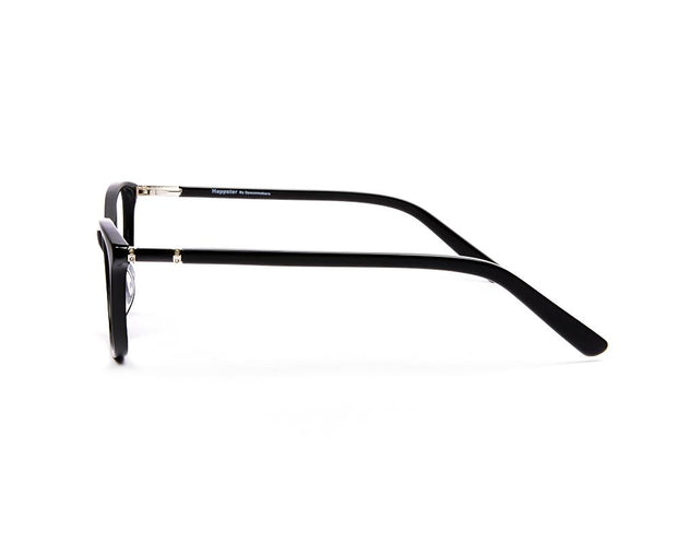 Happster - Female Cateye Full Frame - Black Shine BLACK - ANF6005 - (LENSES INCLUDED)*