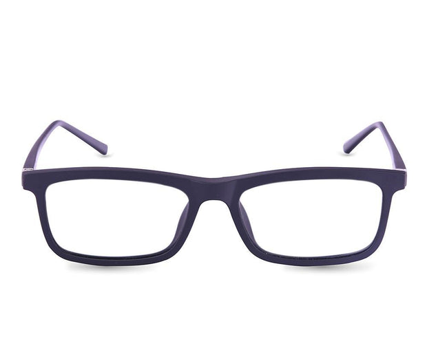 Rectangle Black Matt WITH BLACK Clipon TUH7015 - Specsmakers
