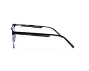HAPPSTER - FULL FRAME - UNISEX - BLUE SHINE - BLACK - OVAL - (Lenses Included)*