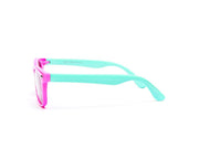 Rectangle PINK SHINE WITH GREEN SUNGLASS KIDS AMK802