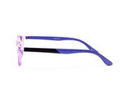 SHELL  - FULL FRAME - UNISEX - PURPLE SHINE - PURPLE - CATEYE - (Lenses Included)*