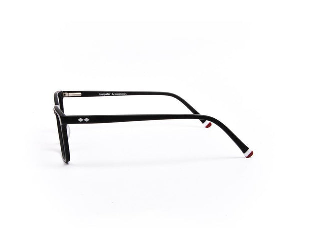 Rectangle Black Matt WITH BLACK Happster Frame AMK55016 - (LENSES INCLUDED)*