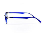 Specsmakers - Unisex Square Full Frame - Blue Shine Blue - COC103 - (LENSES INCLUDED)*