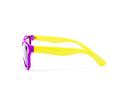 Square Purple Shine WITH YELLOW SUNGLASS KIDS AMK826