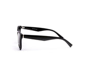 Cateye Black Shine WITH BLACK SUNGLASS SOG898