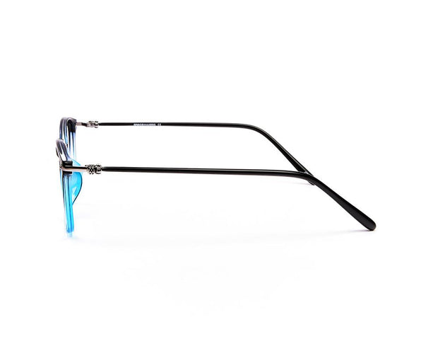 SHELL  - FULL FRAME - BLUE DUO - CATEYE - AML11708 - (Lenses Included)*