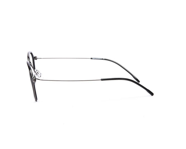 Square Black Shine WITH Grey Metallic Shell Frame SS10331 - (LENSES INCLUDED)*