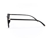 Round Black Matt WITH BLACK Shell Frame AMJ1017 - (LENSES INCLUDED)*