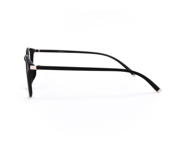 Round Black Matt WITH BLACK Shell Frame AMJ1017 - (LENSES INCLUDED)*