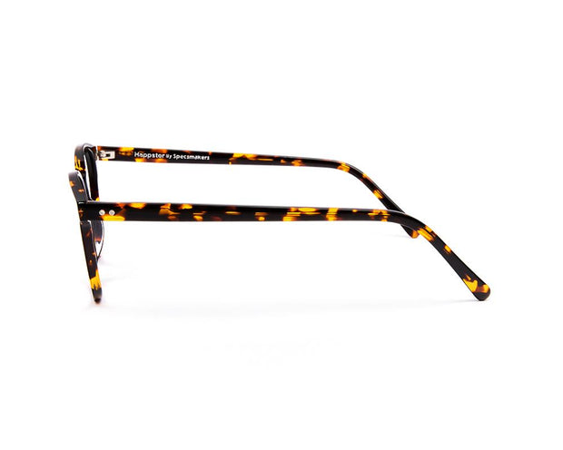 SHELL HAPSTER - FULL FRAME - BROWN TORTISE - OVAL - CO7185 - (Lenses Included)*