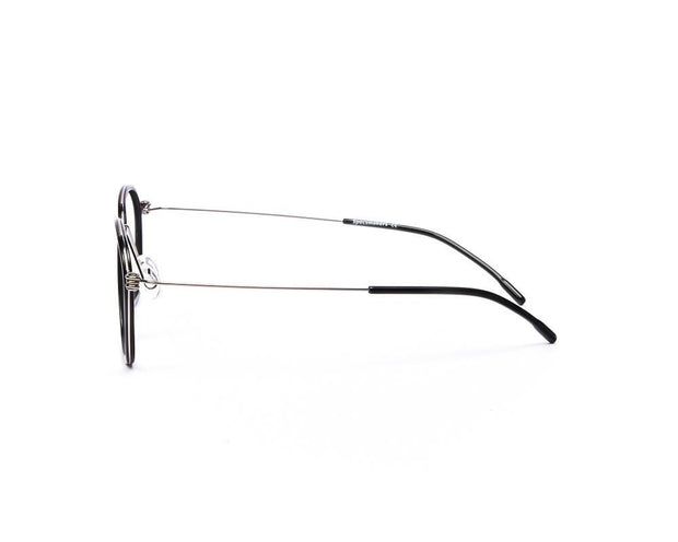 Square Black Shine WITH SILVER Shell Frame SS10331 - (LENSES INCLUDED)*
