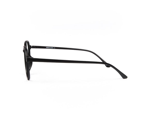 SHELL FRAME - FULL FRAME - BLACK MATT - TUK2409 - SQUARE - 54 - Lenses Included