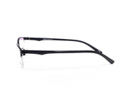 METAL  - HALF FRAME - BLUE MATT - TUK8819 - RECTANGLE - 53 - Lenses Incuded