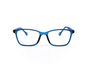 Peepstar - KIDS Rectangle Full Frame - Blue Matt Blue - AMLT14001 - (LENSES INCLUDED)*