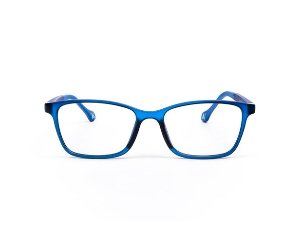 Peepstar - KIDS Rectangle Full Frame - Blue Matt Blue - AMLT14001 - (LENSES INCLUDED)*