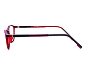 Cateye Red WITH Red Full Frame AMG24483-2 - Specsmakers